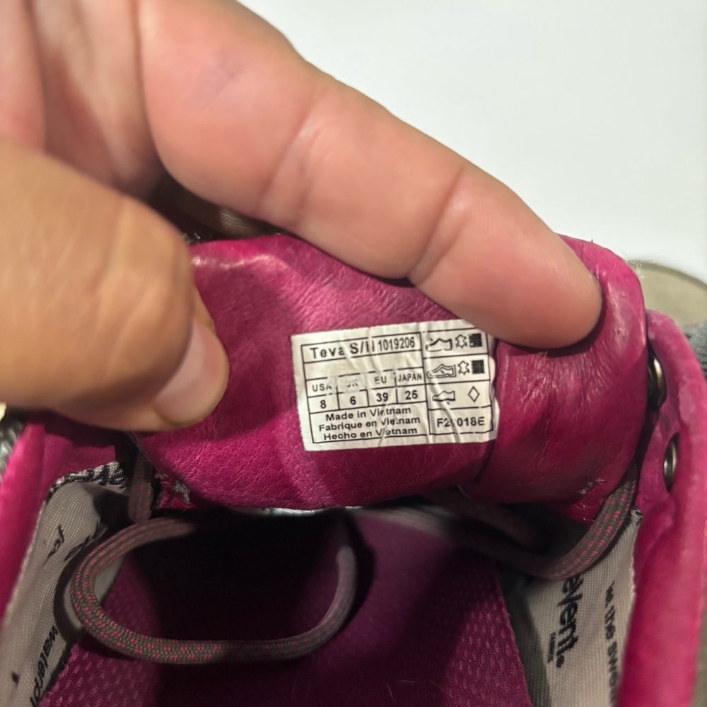 Women's Ahnu Montara II Hiking Shoes Vibram Teva Size 8 - Picture 7 of 12